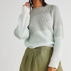 Free People Autumn Sky Pullover Sweater